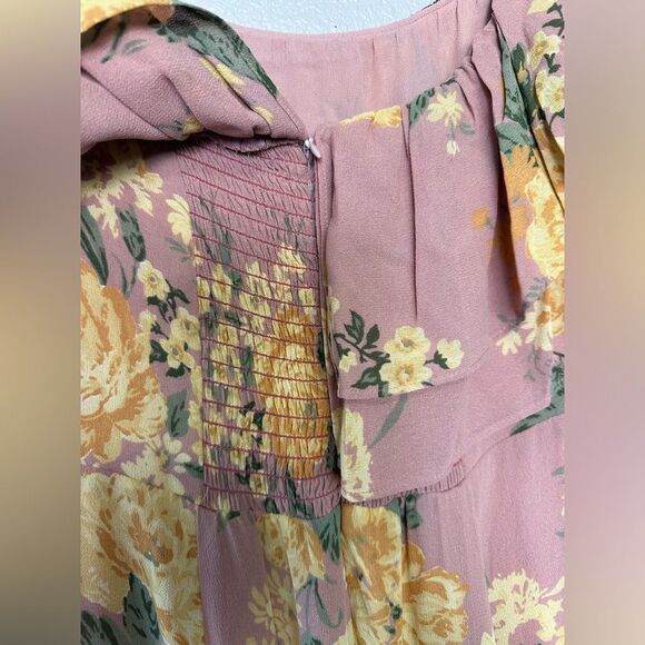 NWT** Reformation Abelia Dress- Gwenyth Maxi Size 6 Pink - Picture 13 of 15